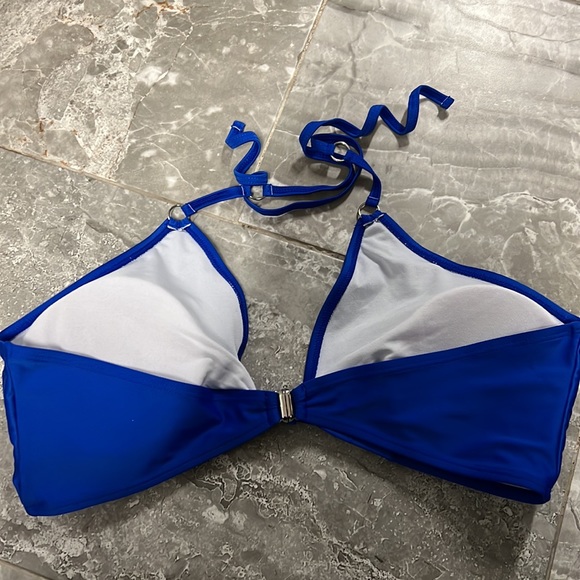 Blue Shein Bikini Top - Picture 3 of 4
